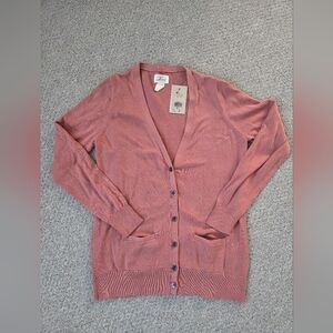 Levi's Women's Dusty Rose Cardigan Sweater